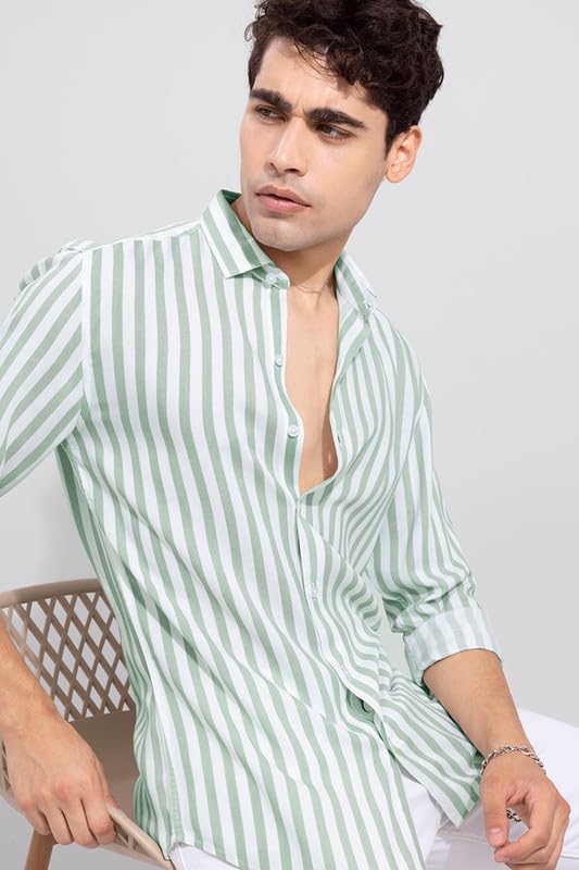 Verdant Lines Classic Shirt