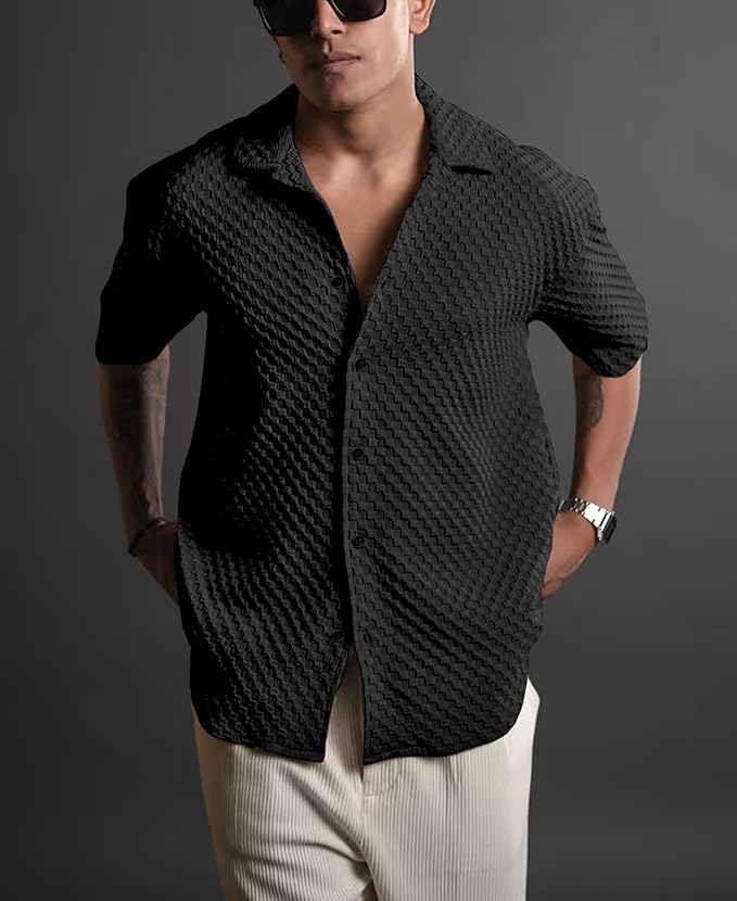Popcorn Bubble Tee – Timeless Luxury Meets Trendy Comfort