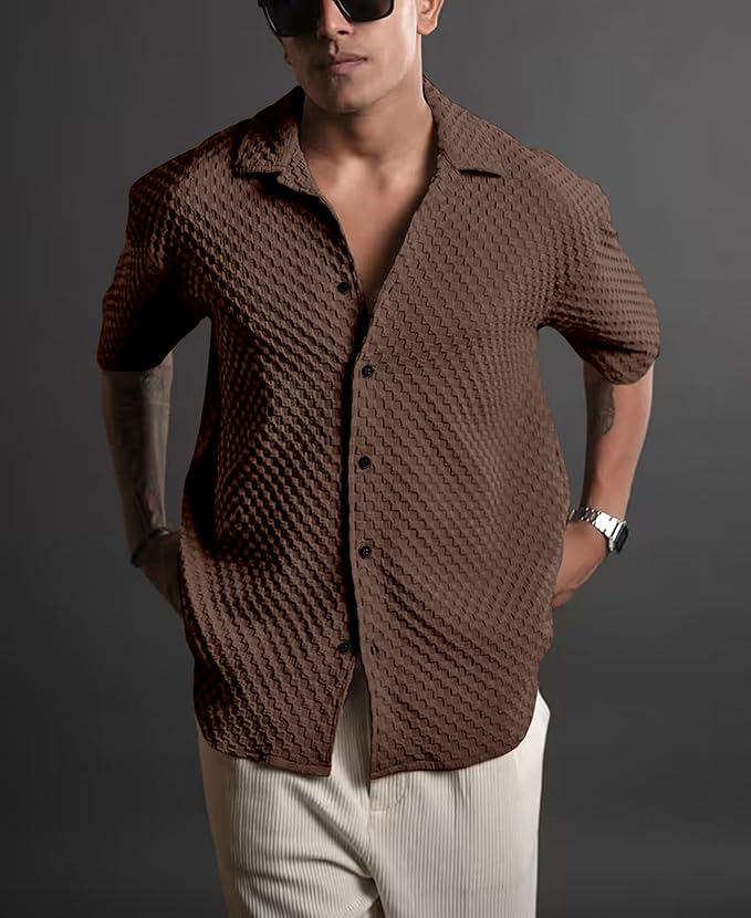 Popcorn Bubble Tee – Timeless Luxury Meets Trendy Comfort