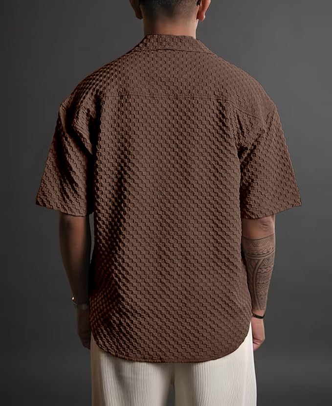 Popcorn Bubble Tee – Timeless Luxury Meets Trendy Comfort