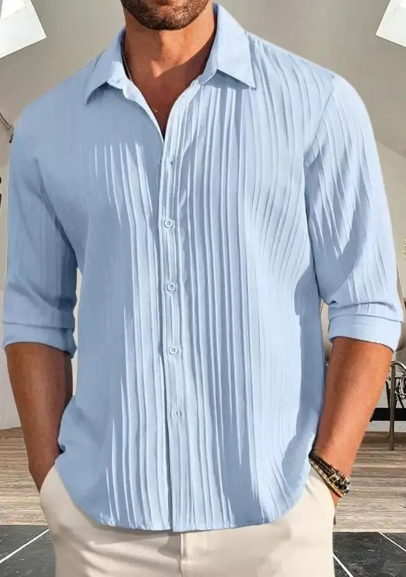 Imported Popcorn Texture Shirts – Unisex Luxury Fit